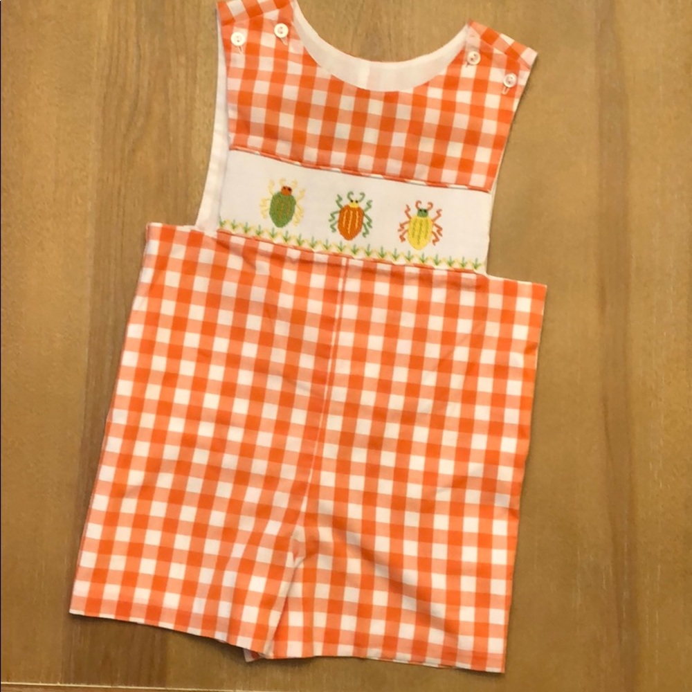 Smocked Toddler John John 💙